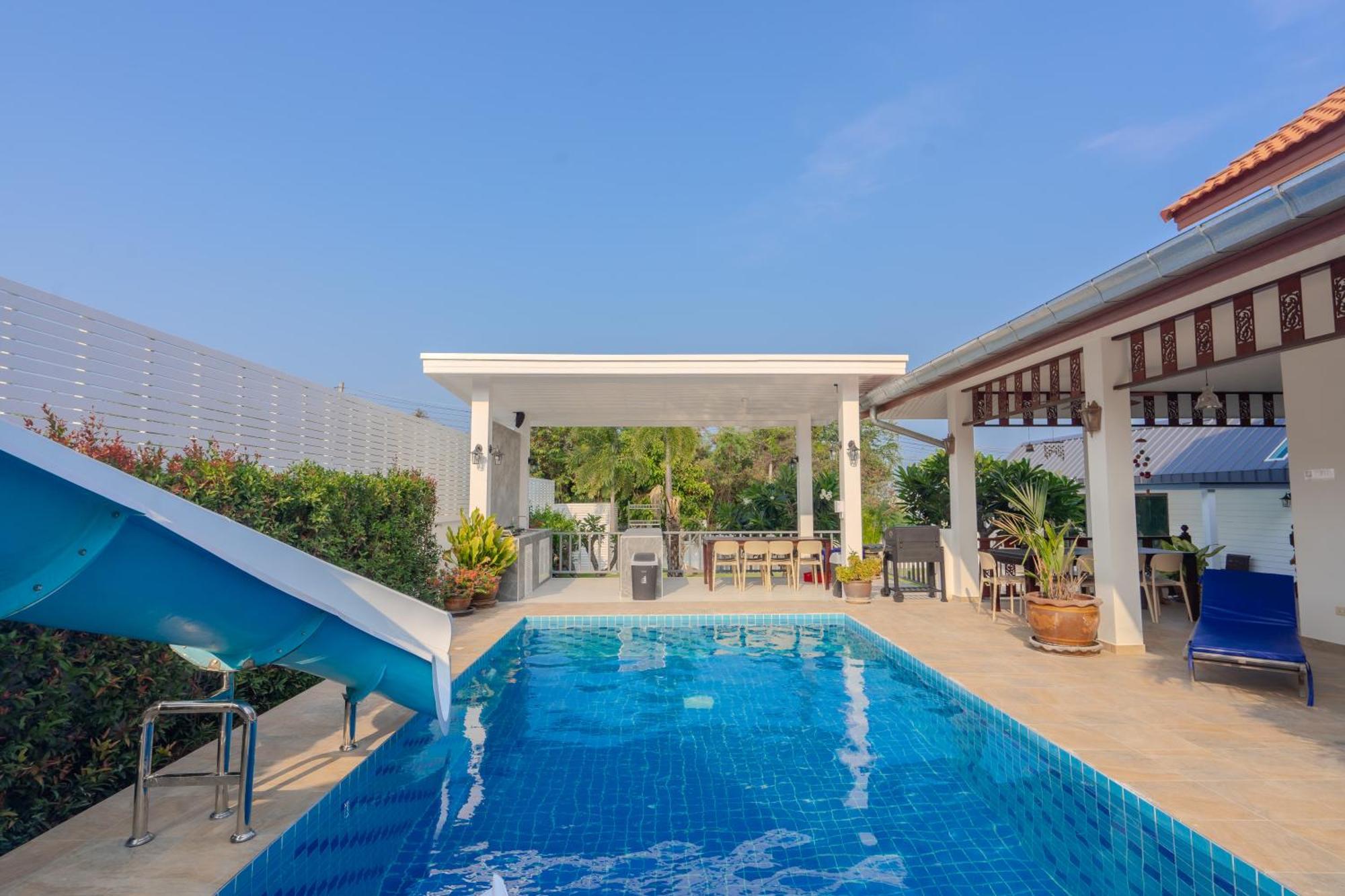 Baan Kiang Lay Phu View Hua Hin Private Pool Villa บ้านเคียงเลภูวิว หัวหิน พูลวิลล่า กลางเมือง ใกล้หาดหัวหิน エクステリア 写真